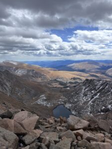 Top of the Mount Bierstadt